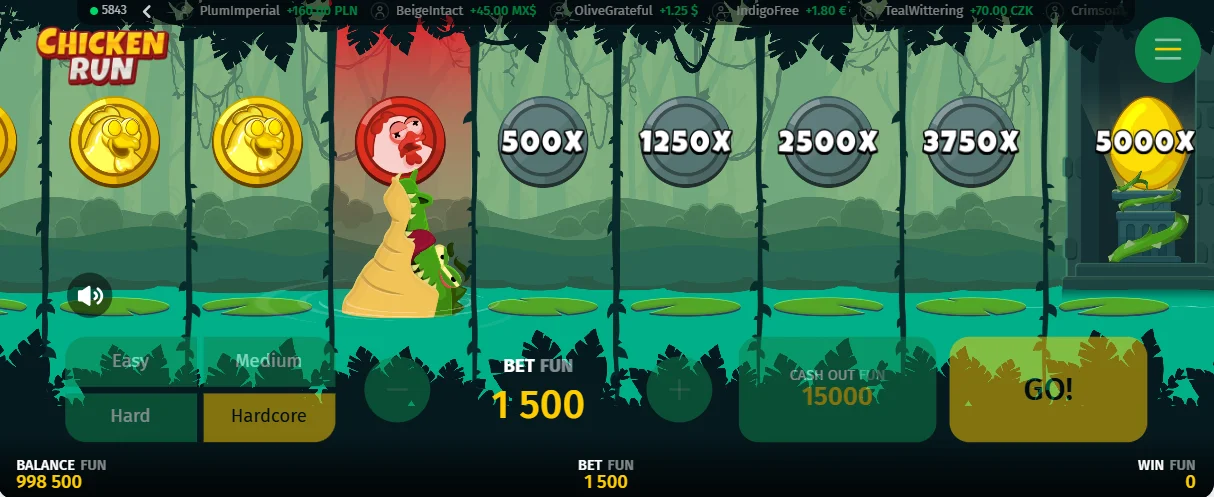 Chicken Run Juego