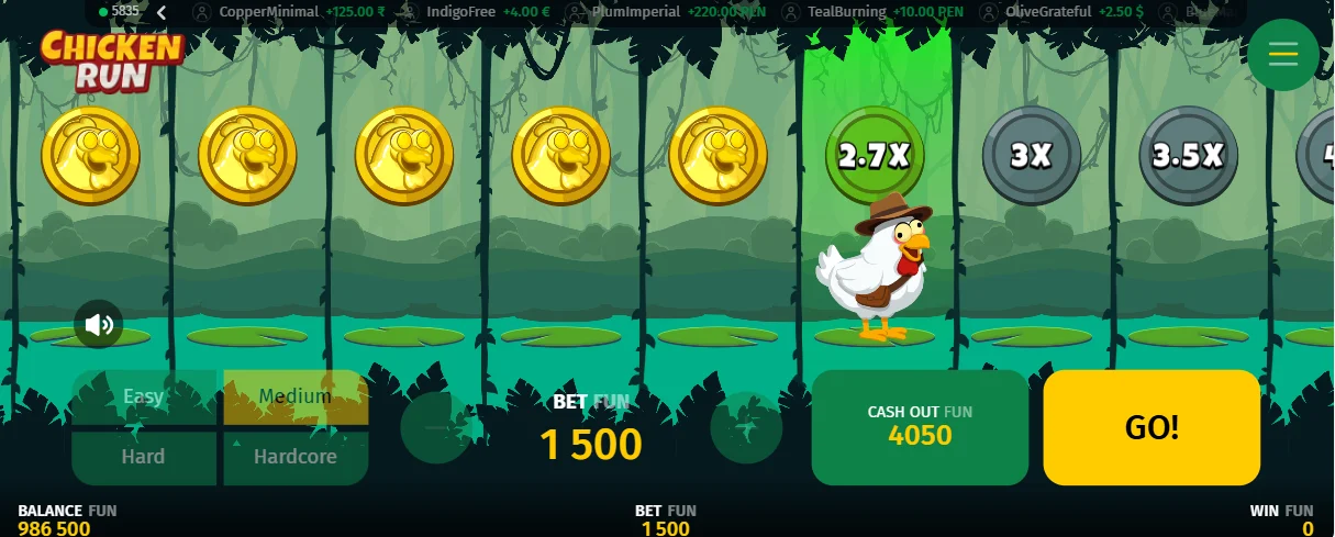 Demo Chicken Run